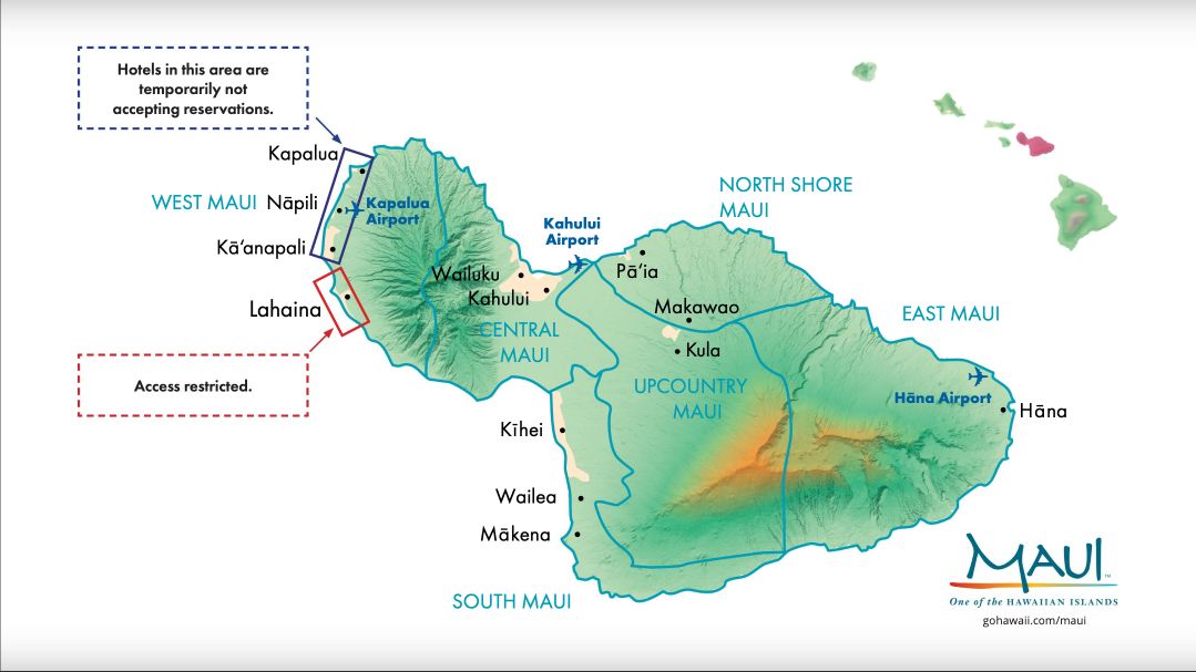 (Map courtesy of Hawaii Visitors and Convention Bureau)